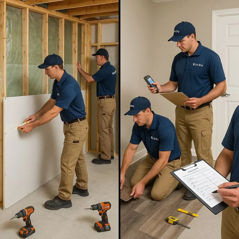 Repairs and Reconstruction process in Ashtabula, OH